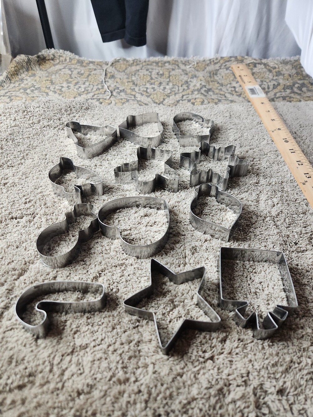 12 Christmas Metal Cookie Cutters - Wondershop